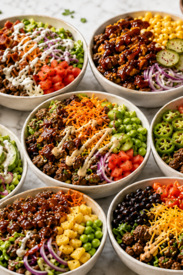 Burger bowl recipes